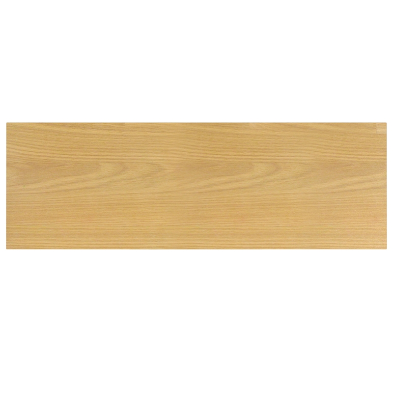 Lowry  Modern Industrial 72 inch Wide Large Desk in Oak
