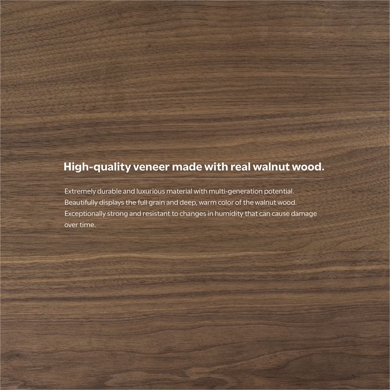 Simpli Home Hunter Square Wood End Table with Hairpin Legs in Walnut Brown