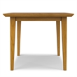 Colby Oak 60 inch x 36 inch Rectangle Contemporary Modern Dining Table in Oak