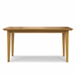 Colby Oak 60 inch x 36 inch Rectangle Contemporary Modern Dining Table in Oak