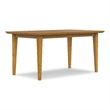 Colby Oak 60 inch x 36 inch Rectangle Contemporary Modern Dining Table in Oak