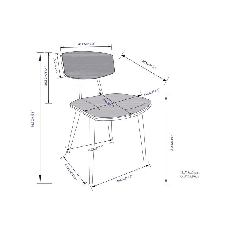 Simpli Home Mavis 30.9