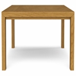 Simpli Home Wilson Rectangle Contemporary Wood Dining Table in Oak Brown