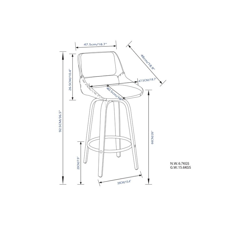 Simpli Home Callie 36.4