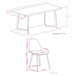 Alpine / Watkins SOLID WOOD & Metal 72