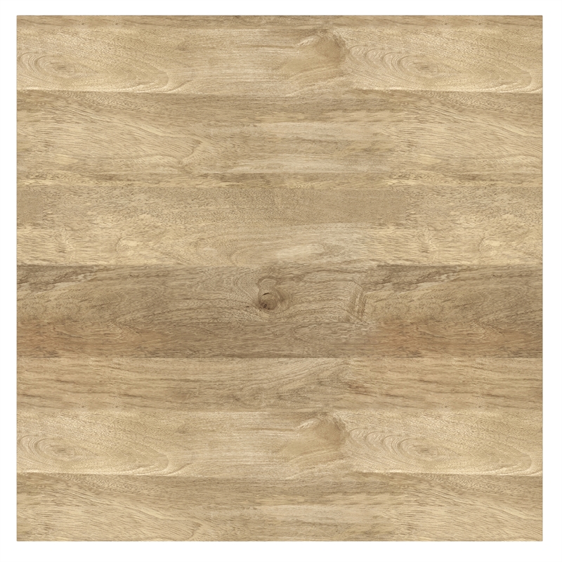 Simpli Home Lockhart Square Solid Wood Coffee Table in Natural