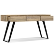 Lowry SOLID MANGO WOOD and Metal 60