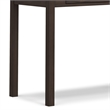 Hollander SOLID WOOD Contemporary 38 inch Wide Small Desk in Warm Walnut Brown