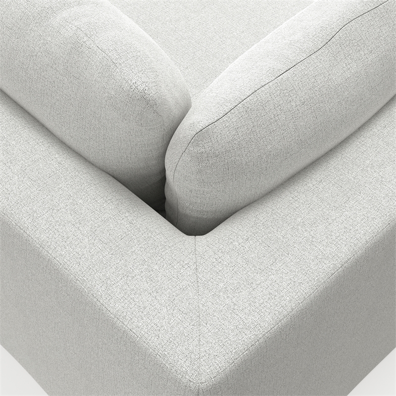 Simpli Home Jasmine Corner Sofa Module in Performance Fabric