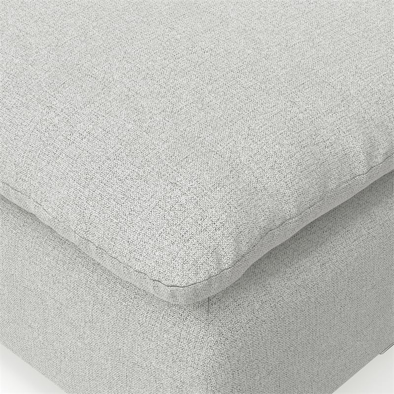 Simpli Home Jasmine Right-Arm Sofa Module in Performance Fabric