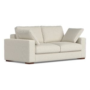 Charlie 78-inch Sofa in Tightly Woven Performance Fabric in Off white