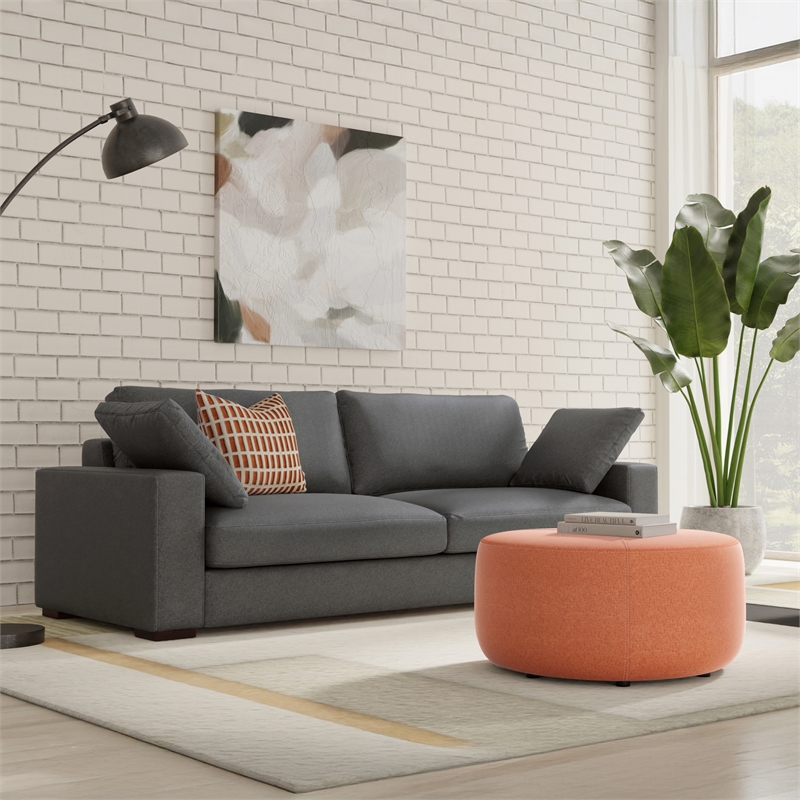 Charlie 96-inch Sofa in Tightly Woven Performance Fabric