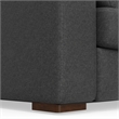 Charlie 78-inch Sofa in Tightly Woven Performance Fabric