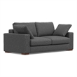 Charlie 78-inch Sofa in Tightly Woven Performance Fabric