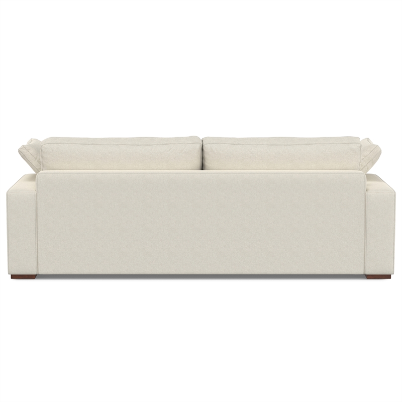 Charlie 96-inch Sofa in Tightly Woven off white Performance Fabric