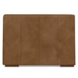 Simpli Home Rex Corner Sofa Module in Genuine Leather