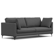 Ava 90-inch Sofa and Ottoman Set in Tightly Woven Performance Fabric