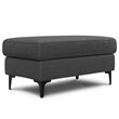 Ava 90-inch Sofa and Ottoman Set in Tightly Woven Performance Fabric