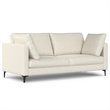 Ava 76-inch Sofa and Ottoman Set in Tightly Woven Performance Fabric