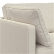 Ava 76-inch Sofa and Ottoman Set in Tightly Woven Performance Fabric