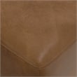 Rex Ottoman in Brown Genuine Leather