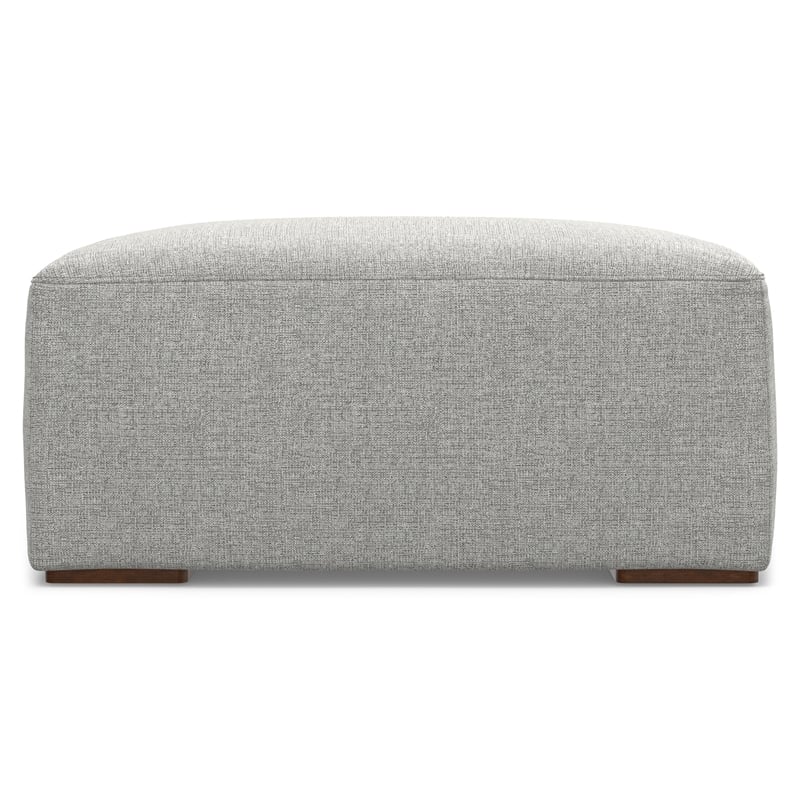 Rex Ottoman in Tightly Woven Performance Fabric