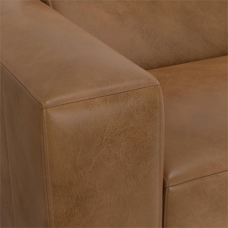 Rex 3-Seater Modular Sofa in Genuine Leather