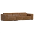 Rex 3-Seater Modular Sofa in Genuine Leather