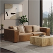 Rex 2-Seater Modular Sofa in Genuine Leather