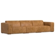 Rex 3-Seater Modular Sofa in Genuine Leather