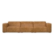 Rex 3-Seater Modular Sofa in Genuine Leather