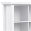 Artisan SOLID WOOD 48 inch x 57 inch Transitional 12 Cube Storage in White