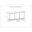 Banting HARDWOOD &Metal 58x18