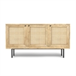 Reeves 57 inch x 18 inch Rectangle  Sideboard Buffet in Natural