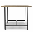 Campbell 72 x 36 inch Rectangle Modern Industrial Dining Table in Gray Wash
