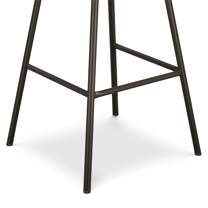 Giselle Modern Swivel Bar Stool (Setof 2) in Natural  Polyester Linen