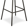 Giselle Modern Swivel Bar Stool (Setof 2) in Natural  Polyester Linen