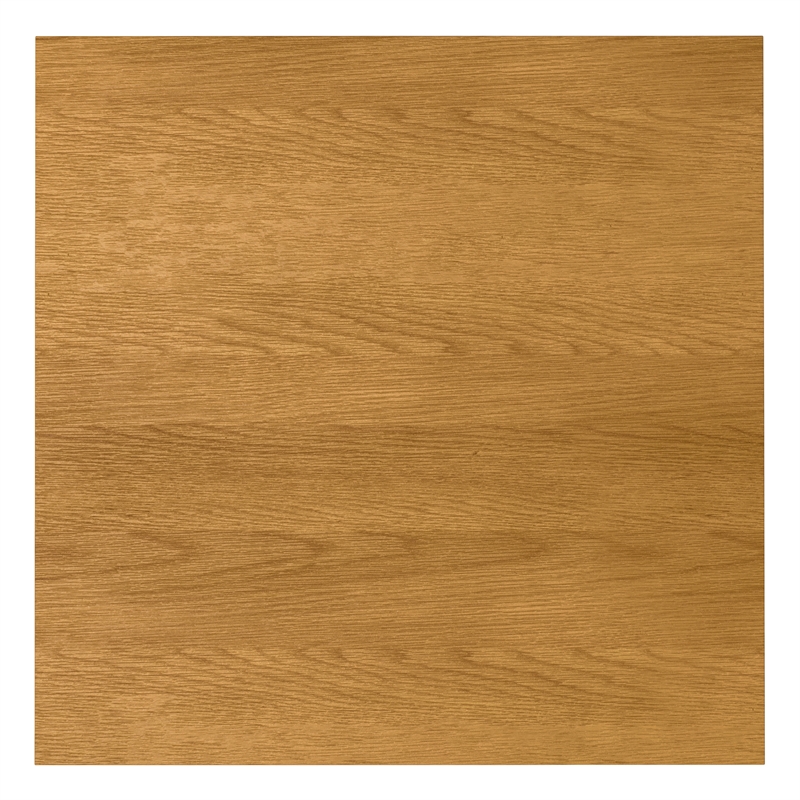 Wilson 54 inch x 54 inch Square Contemporary Dining Table in Oak Veneer