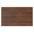 Hunter 66 inch x 40 inch Rectangle Industrial Dining Table in Walnut Veneer