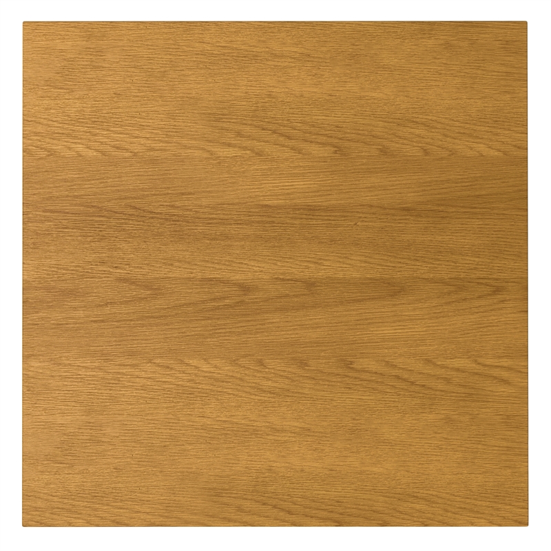 Eastwood 54 inch x 54 inch Square Contemporary Dining Table in Oak