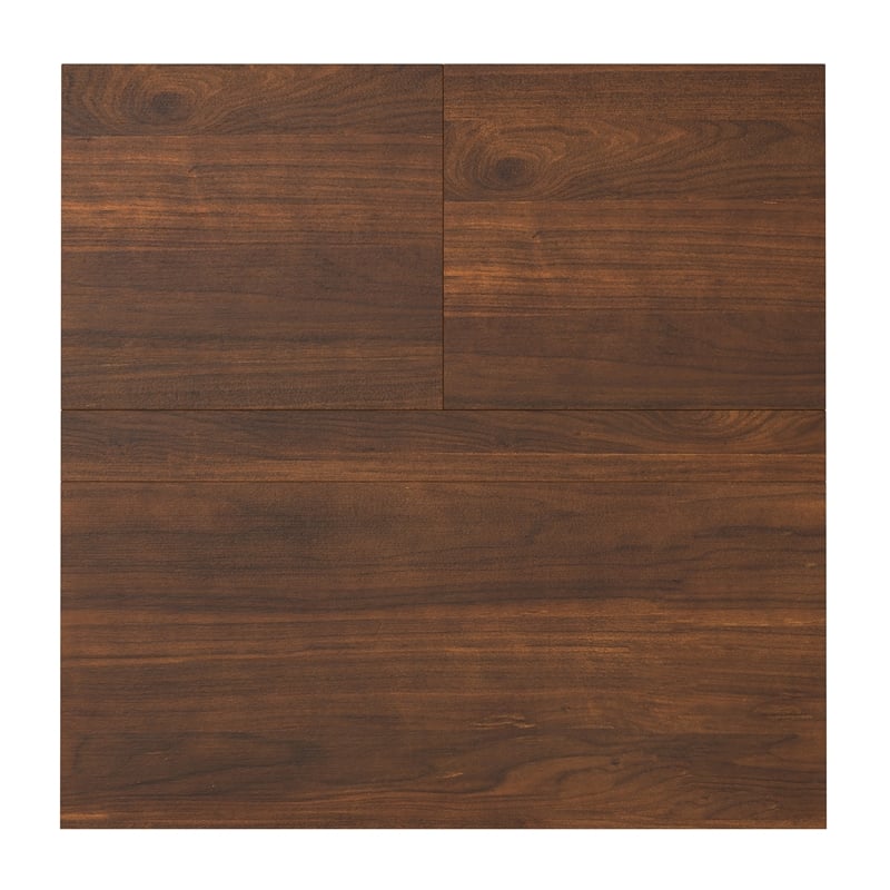 Hunter  32 inch Wide Square Industrial Lift Top Coffee Table in Walnut