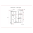 Warm Shaker SOLID WOOD 48x44