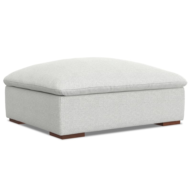 Simpli Home Jasmine Pit Sectional Modular Sofa in Performance Fabric