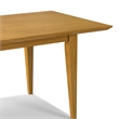 Colby 60-76 inch x 36 inch Rectangle Contemporary Extendable Dining Table in Oak