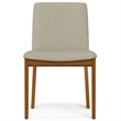 Selena Dining Chair (Setof 2) in Natural Linen Look Fabric & Fully Assembled