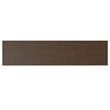 Draper SOLID HARDWOOD 30x 64inch Modern Low Bookcase in Walnut Brown