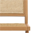 Regina  Contemporary Dining Chair (Set of 2) in Natural