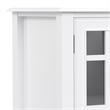 Connaught SOLID WOOD 60 inch Wide Traditional Storage Cabinet Buffet in White