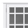 Connaught SOLID WOOD 60 inch Wide Traditional Storage Cabinet Buffet in White