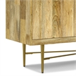 Fallon MANGO WOOD and Iron 60 x 18 inch Rectangle Sideboard Buffet in Natural
